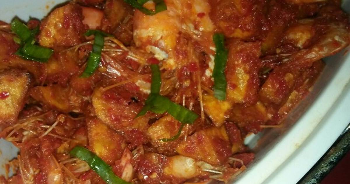  Resep  Sambal balado udang  dan  kentang  oleh Lia Lia Cookpad