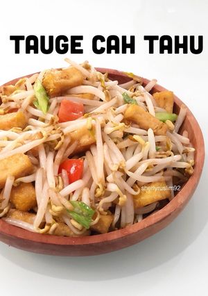 Foto resep Tauge Cah Tahu Sederhana