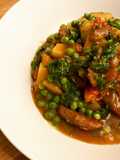 Navarin of Lamb with minted peas & Gremolata