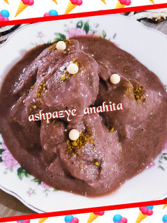 عکسی از دستور 🍧بستنی شکلاتی خونگی🍧