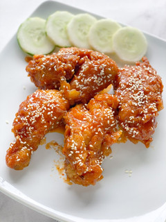 Foto resep Ayam goreng madu ala korea (dak kangjeong)
