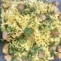 A picture of Protein rich biryani.