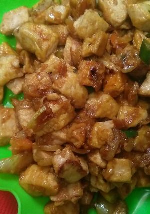 Foto resep Orek Tahu Bumbu Uleg