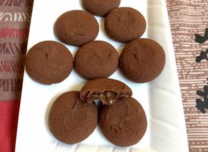 صورة لوصفة كوكيز بحشوه الشكولاته 🍪