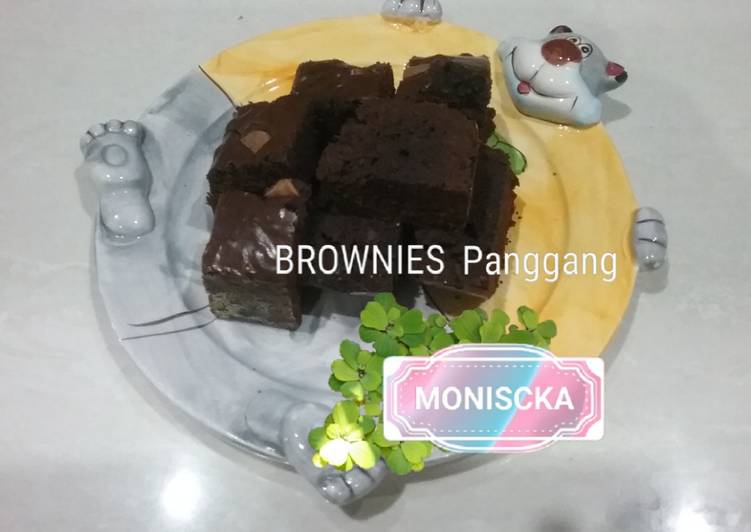 10 Resep: Brownies Panggang (no mixer) Anti Gagal!