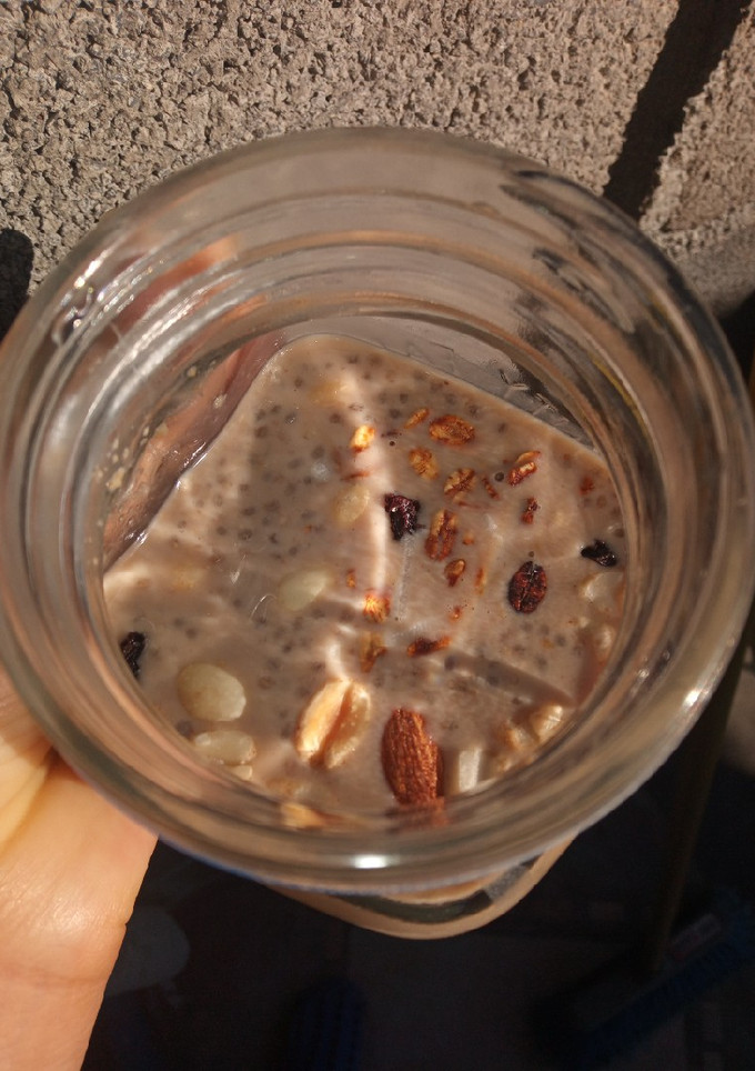 Una foto de Avena tiramisú
