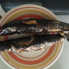 A picture of Grilled titus fish.