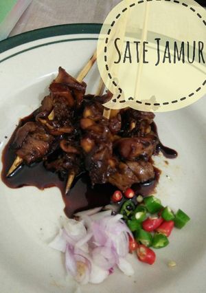 Foto resep Sate Jamur