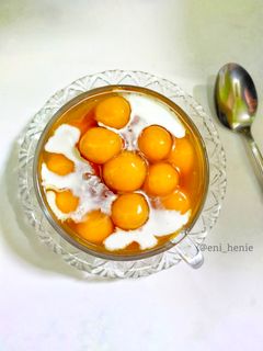 Foto resep 425. Candil Ubi Kuning (Kolak Biji Salak)