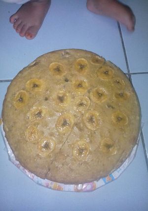 Foto resep banana cake home made