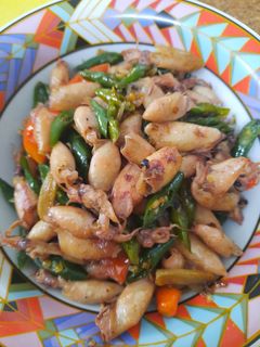 Foto resep Cumi asin pedas cabe hijau