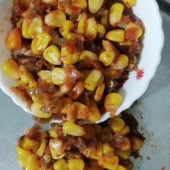A picture of Spicy Sweet corn chat🌽.