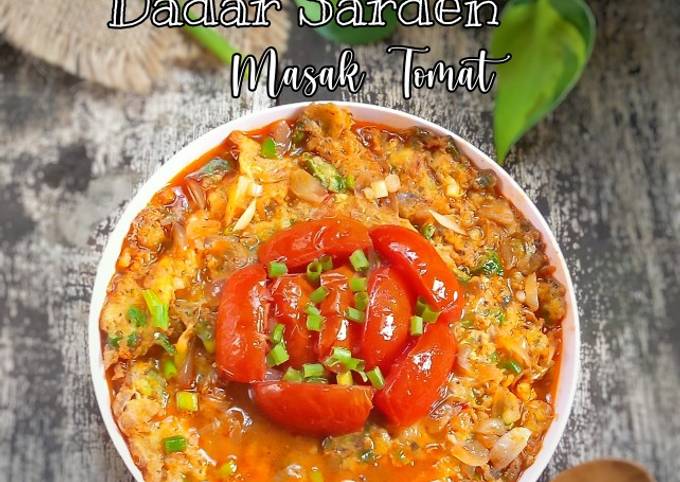 Dadar Sarden Masak Tomat
