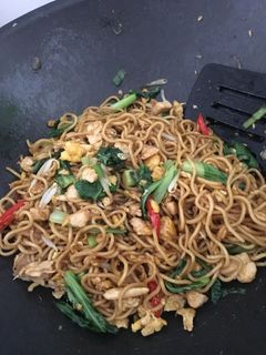 Foto resep Bakmi goreng ayam eundess
