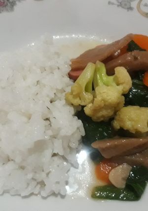 Foto resep MPASI: Tumis Sayur Bakso