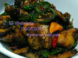 Ikan asin gabus masak kecap