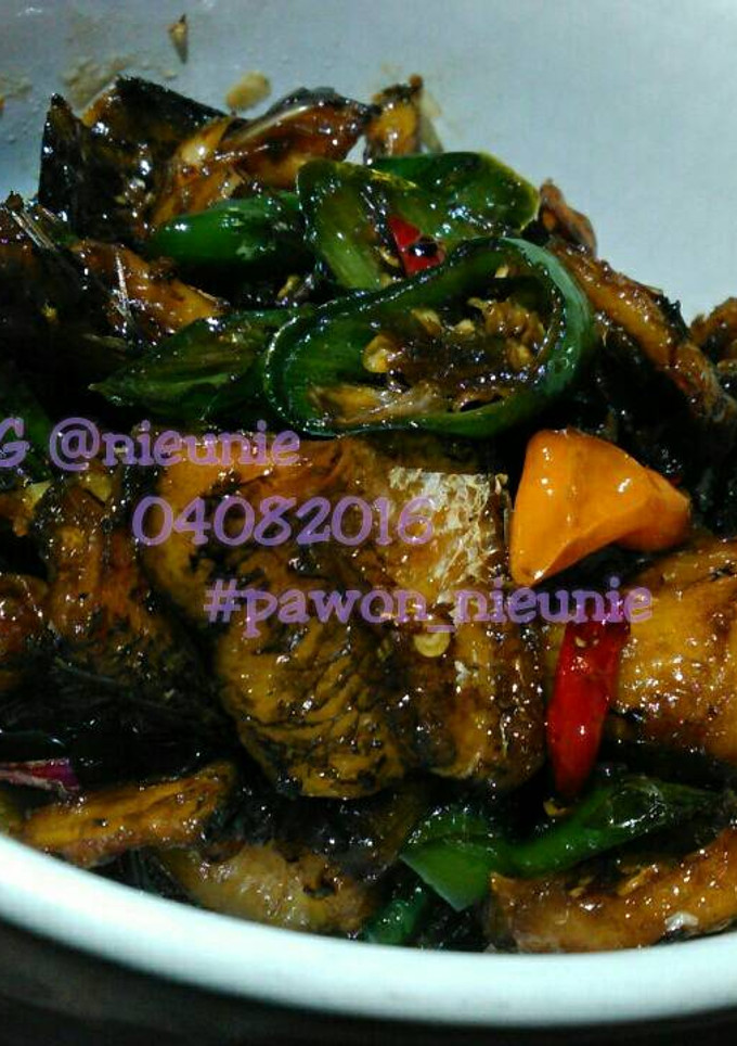 Foto resep Ikan asin gabus masak kecap