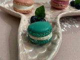 Macarrones con base merengue italiano