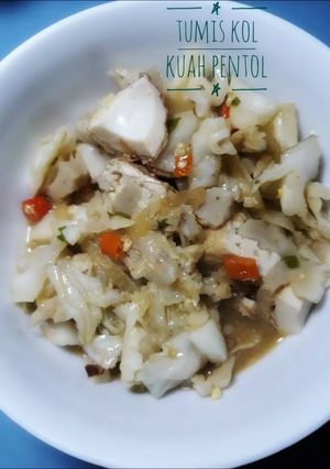 Foto resep #64 Tumis Kol Kuah Pentol