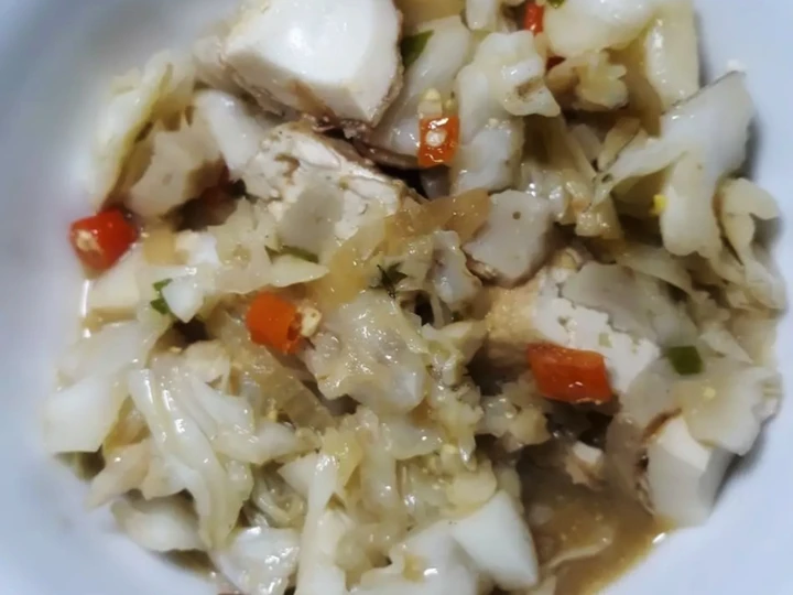 Langkah Gampang Membikin Resep #64 Tumis Kol Kuah Pentol yang Enak Banget Anti Ribet, Menggugah Selera