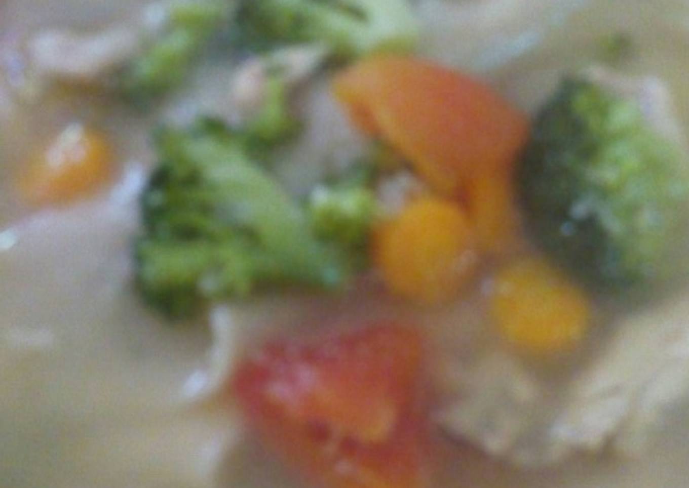 Pangsit ayam sayur kuah enak..