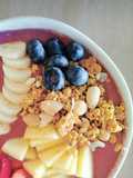 Smoothie Bowl de Banana e Morango