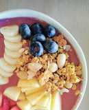 Smoothie Bowl de Banana e Morango