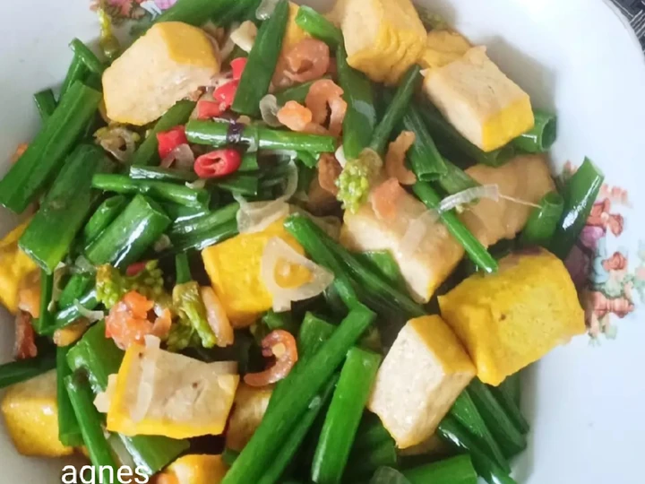 Cara Mudah Membuat Resep Tumis Tahu Bunga Bawang yang Lezat Anti Ribet, Lezat