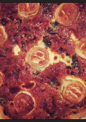 Une photo de Quiche Epinard-Chèvre