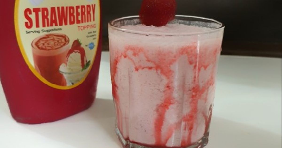 Strawberry Shake Recipe by Shagufta Asif - Cookpad