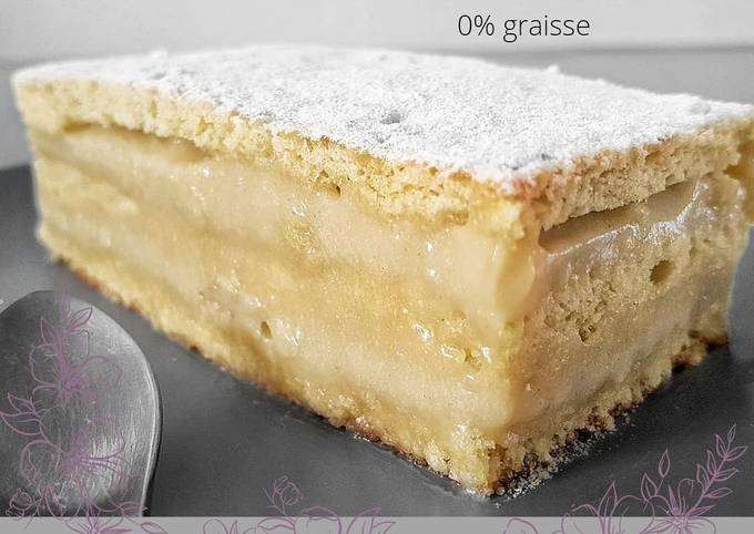 Millefeuille 0% graisse, sans jaune d'oeuf