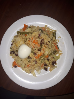A picture of Vegetable rice.