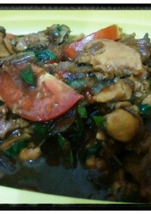 Foto resep Ayam kecap saos tiram (simple)