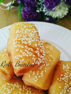 Foto resep Roti Bantal (roti goreng)