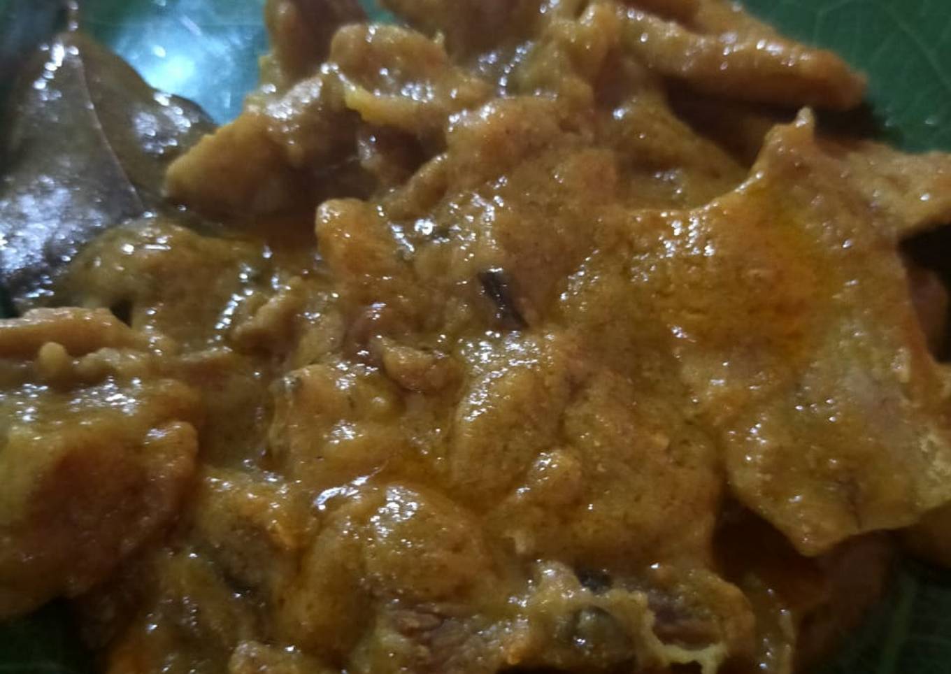 Daging babi nyatnyat ala niken