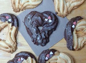 Une photo de ❤️‍🔥 Biscuits spritz coeur (St Valentin)