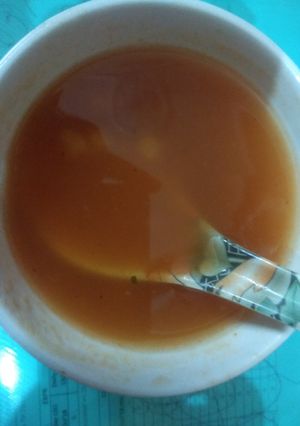 A picture of Tomato soup.
