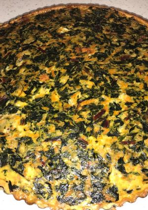 Una foto de Quiche vegetariano