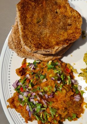 A picture of Mums Pau Bhaji.