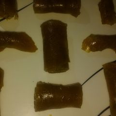 A picture of Khata masala aam papad.