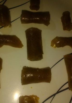 A picture of Khata masala aam papad.