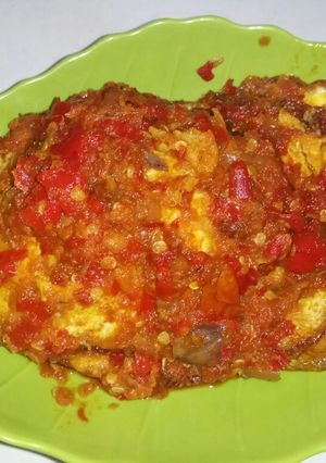 Foto resep Balado telur ceplok