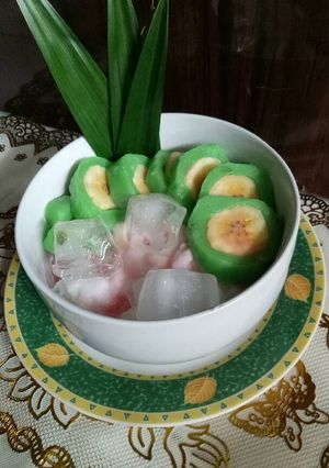 Foto resep Es Pisang Ijo