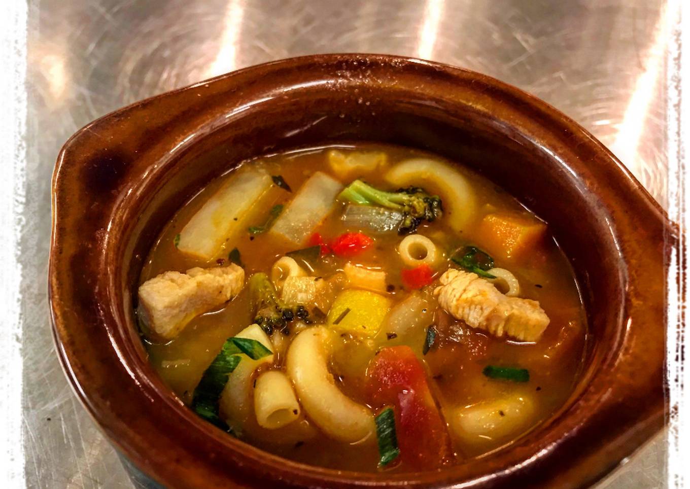 Chicken Minestrone Soup