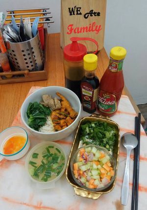 Foto resep Mie ayam ceker bakso