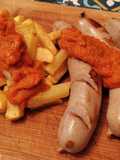 🇩🇪 Currywurst (salchichas alemanas con salsa de curry)