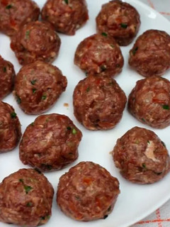 Foto de Almôndegas de Carne Picada
