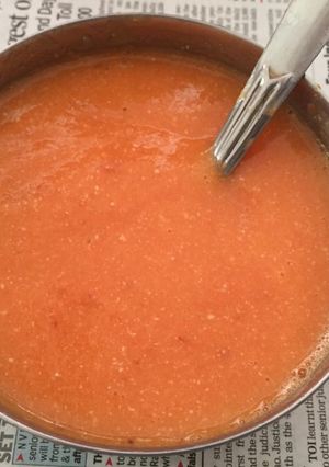 A picture of Papaya and Banana Smoothie.