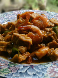 Foto resep Tumis Udang Tahu Saus Tiram