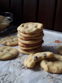 Foto resep Dark chocolate chocochips cookies
